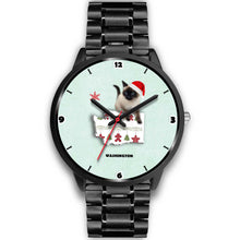 Load image into Gallery viewer, Birman Cat Washington Christmas Special Wrist Watch-Free Shipping
