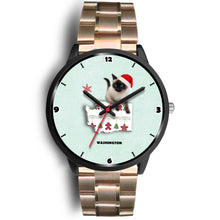 Load image into Gallery viewer, Birman Cat Washington Christmas Special Wrist Watch-Free Shipping