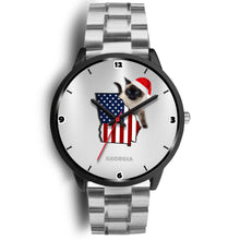 Load image into Gallery viewer, Birman Cat Georgia Christmas Special Wrist Watch-Free Shipping