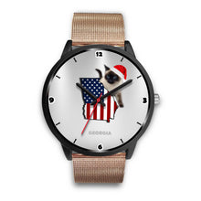 Load image into Gallery viewer, Birman Cat Georgia Christmas Special Wrist Watch-Free Shipping