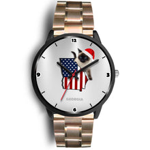 Load image into Gallery viewer, Birman Cat Georgia Christmas Special Wrist Watch-Free Shipping