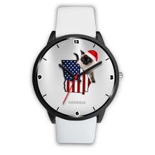 Load image into Gallery viewer, Birman Cat Georgia Christmas Special Wrist Watch-Free Shipping