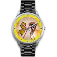 Load image into Gallery viewer, Amazing Boxer Dog New Jersey Christmas Special Wrist Watch-Free Shipping