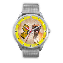 Load image into Gallery viewer, Amazing Boxer Dog New Jersey Christmas Special Wrist Watch-Free Shipping