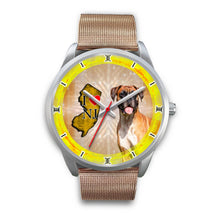 Load image into Gallery viewer, Amazing Boxer Dog New Jersey Christmas Special Wrist Watch-Free Shipping