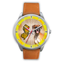 Load image into Gallery viewer, Amazing Boxer Dog New Jersey Christmas Special Wrist Watch-Free Shipping