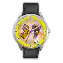 Load image into Gallery viewer, Amazing Boxer Dog New Jersey Christmas Special Wrist Watch-Free Shipping