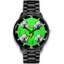 Load image into Gallery viewer, Amazing Bulldog New Jersey Christmas Special Wrist Watch-Free Shipping