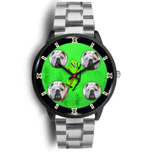 Load image into Gallery viewer, Amazing Bulldog New Jersey Christmas Special Wrist Watch-Free Shipping