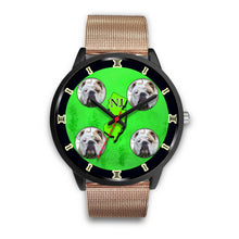Load image into Gallery viewer, Amazing Bulldog New Jersey Christmas Special Wrist Watch-Free Shipping