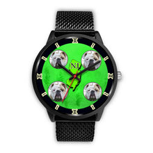 Load image into Gallery viewer, Amazing Bulldog New Jersey Christmas Special Wrist Watch-Free Shipping