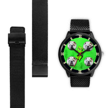 Load image into Gallery viewer, Amazing Bulldog New Jersey Christmas Special Wrist Watch-Free Shipping