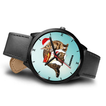 Load image into Gallery viewer, Bengal Cat Georgia Christmas Special Wrist Watch-Free Shipping