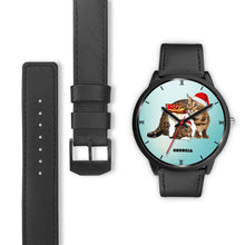 Load image into Gallery viewer, Bengal Cat Georgia Christmas Special Wrist Watch-Free Shipping