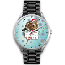 Load image into Gallery viewer, Bengal Cat Washington Christmas Special Wrist Watch-Free Shipping
