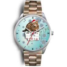 Load image into Gallery viewer, Bengal Cat Washington Christmas Special Wrist Watch-Free Shipping