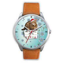 Load image into Gallery viewer, Bengal Cat Washington Christmas Special Wrist Watch-Free Shipping