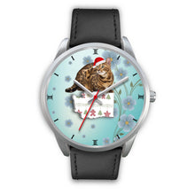 Load image into Gallery viewer, Bengal Cat Washington Christmas Special Wrist Watch-Free Shipping