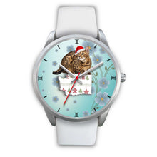 Load image into Gallery viewer, Bengal Cat Washington Christmas Special Wrist Watch-Free Shipping