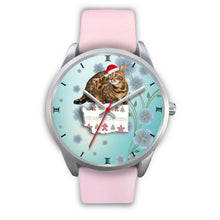 Load image into Gallery viewer, Bengal Cat Washington Christmas Special Wrist Watch-Free Shipping
