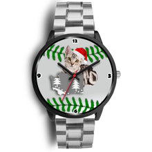 Load image into Gallery viewer, American Shorthair Cat Washington Christmas Special Wrist Watch-Free Shipping