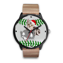 Load image into Gallery viewer, American Shorthair Cat Washington Christmas Special Wrist Watch-Free Shipping