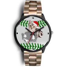 Load image into Gallery viewer, American Shorthair Cat Washington Christmas Special Wrist Watch-Free Shipping