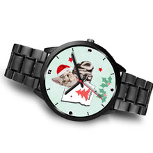 Load image into Gallery viewer, American Shorthair Cat Georgia Christmas Special Wrist Watch-Free Shipping