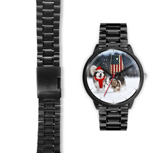 Load image into Gallery viewer, Alaskan Malamute Dog Alabama Christmas Special Wrist Watch-Free Shipping