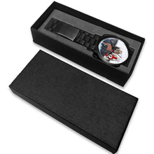 Load image into Gallery viewer, Alaskan Malamute Dog Alabama Christmas Special Wrist Watch-Free Shipping