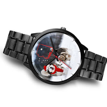 Load image into Gallery viewer, Alaskan Malmute Arizona Christmas Special Wrist Watch-Free Shipping