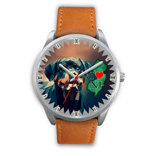 Load image into Gallery viewer, Amazing Rottweiler Dog Art New Jersey Christmas Special Wrist Watch-Free Shipping