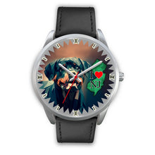Load image into Gallery viewer, Amazing Rottweiler Dog Art New Jersey Christmas Special Wrist Watch-Free Shipping