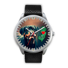 Load image into Gallery viewer, Amazing Rottweiler Dog Art New Jersey Christmas Special Wrist Watch-Free Shipping
