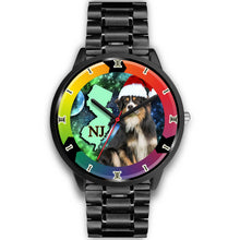 Load image into Gallery viewer, Australian Shepherd Dog New Jersey Christmas Special Wrist Watch-Free Shipping