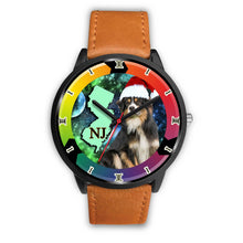 Load image into Gallery viewer, Australian Shepherd Dog New Jersey Christmas Special Wrist Watch-Free Shipping
