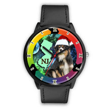 Load image into Gallery viewer, Australian Shepherd Dog New Jersey Christmas Special Wrist Watch-Free Shipping