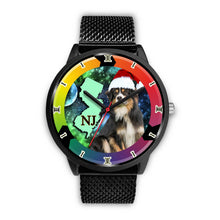 Load image into Gallery viewer, Australian Shepherd Dog New Jersey Christmas Special Wrist Watch-Free Shipping