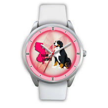 Load image into Gallery viewer, Bernese Mountain Dog New Jersey Christmas Special Wrist Watch-Free Shipping