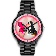 Load image into Gallery viewer, Bernese Mountain Dog Art New Jersey Christmas Special Wrist Watch-Free Shipping