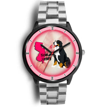Load image into Gallery viewer, Bernese Mountain Dog Art New Jersey Christmas Special Wrist Watch-Free Shipping