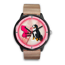 Load image into Gallery viewer, Bernese Mountain Dog Art New Jersey Christmas Special Wrist Watch-Free Shipping