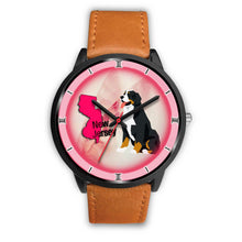 Load image into Gallery viewer, Bernese Mountain Dog Art New Jersey Christmas Special Wrist Watch-Free Shipping