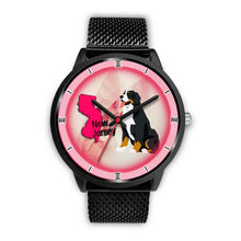 Load image into Gallery viewer, Bernese Mountain Dog Art New Jersey Christmas Special Wrist Watch-Free Shipping