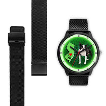 Load image into Gallery viewer, Boston Terrier Dog New Jersey Christmas Special Wrist Watch-Free Shipping