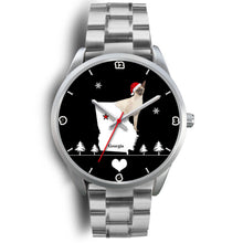 Load image into Gallery viewer, Balinese Cat Georgia Christmas Special Wrist Watch-Free Shipping