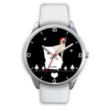 Load image into Gallery viewer, Balinese Cat Georgia Christmas Special Wrist Watch-Free Shipping