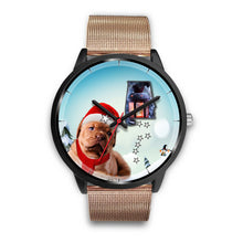 Load image into Gallery viewer, Bordeaux Mastiff Alabama Christmas Special Wrist Watch-Free Shipping