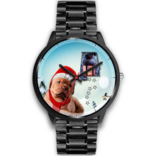 Load image into Gallery viewer, Bordeaux Mastiff Alabama Christmas Special Wrist Watch-Free Shipping