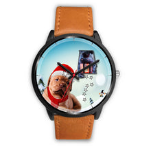 Load image into Gallery viewer, Bordeaux Mastiff Alabama Christmas Special Wrist Watch-Free Shipping